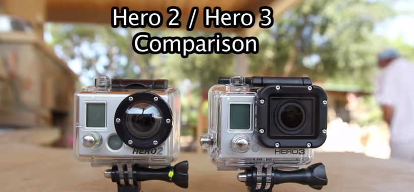 Difference Between GoPro Hero 2 and 3